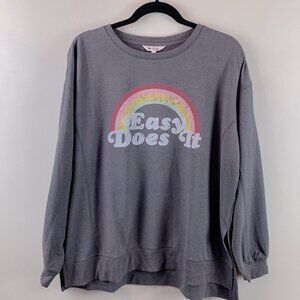 Sommers Easy Does It Oversized Pullover Sweatshirt NEW!